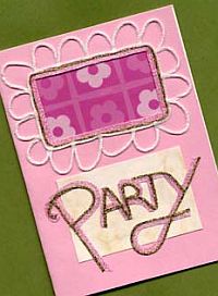 Party Card | FaveCrafts.com